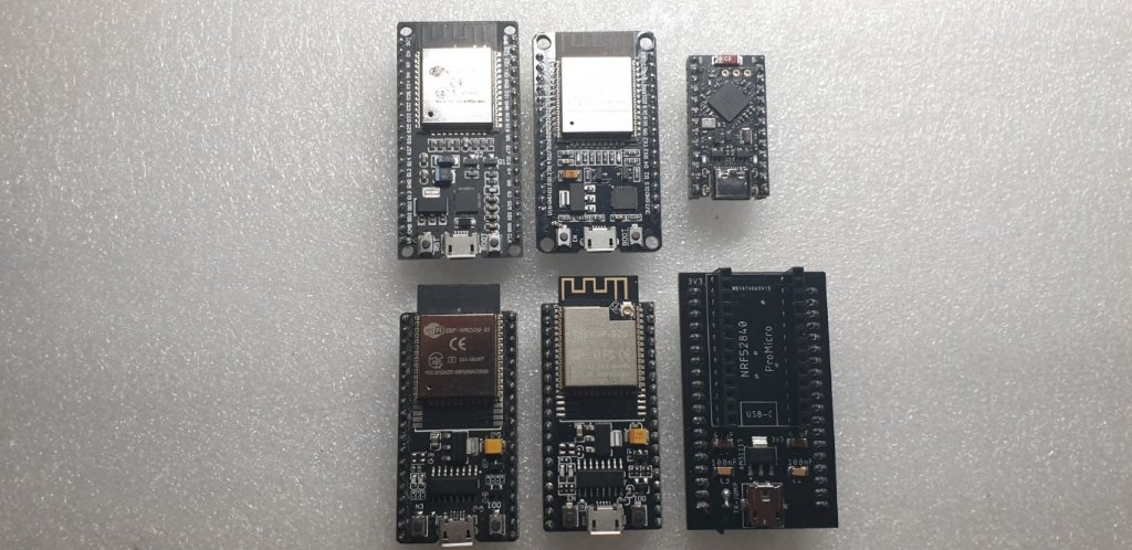 Przykładowe moduły obsługiwane przez płytę główną