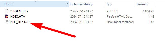 Plik z numerem wersji