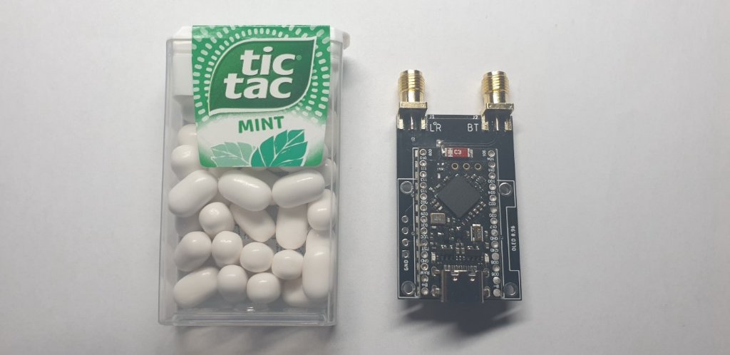 Fabryczna obudowa z pudełka Tic-Tac ;-)