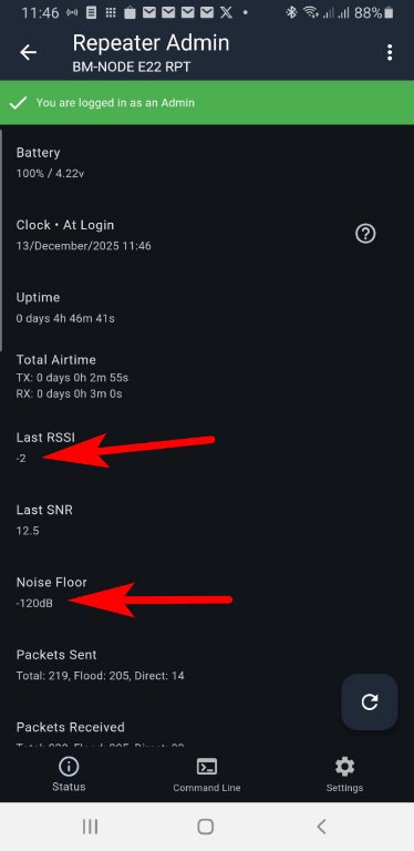 -120dB - wersja z filtrem E22P 868M30S