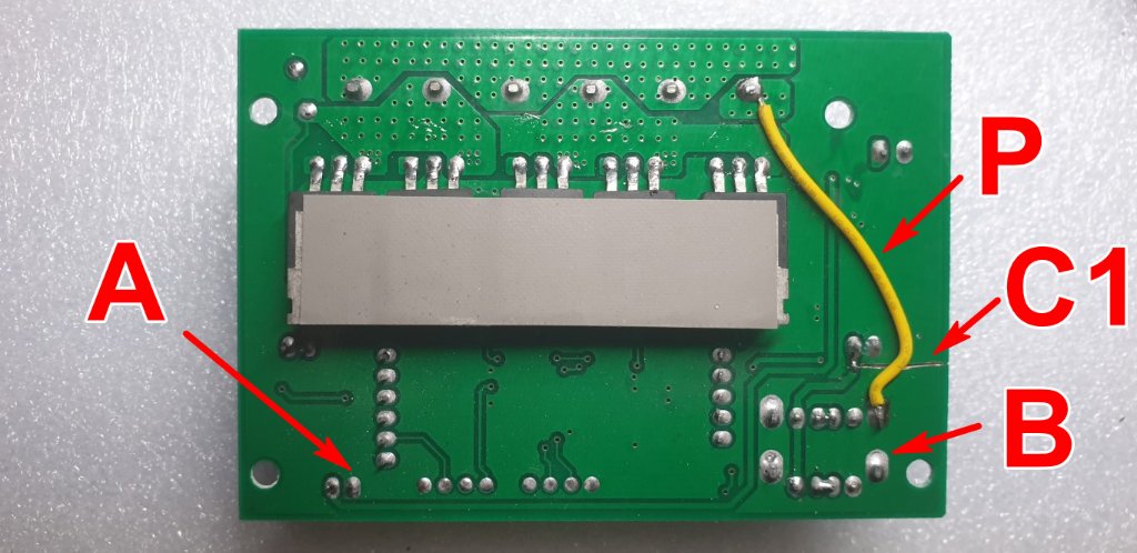 Cięcie dół, kontrola poprawności